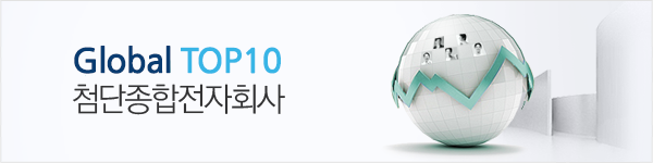 Global TOP10 첨단종합전자회사